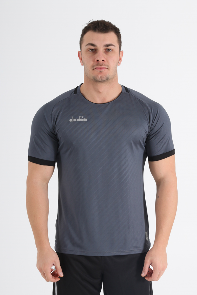 Diadora Elite Antrenman T-Shirt Antrasit