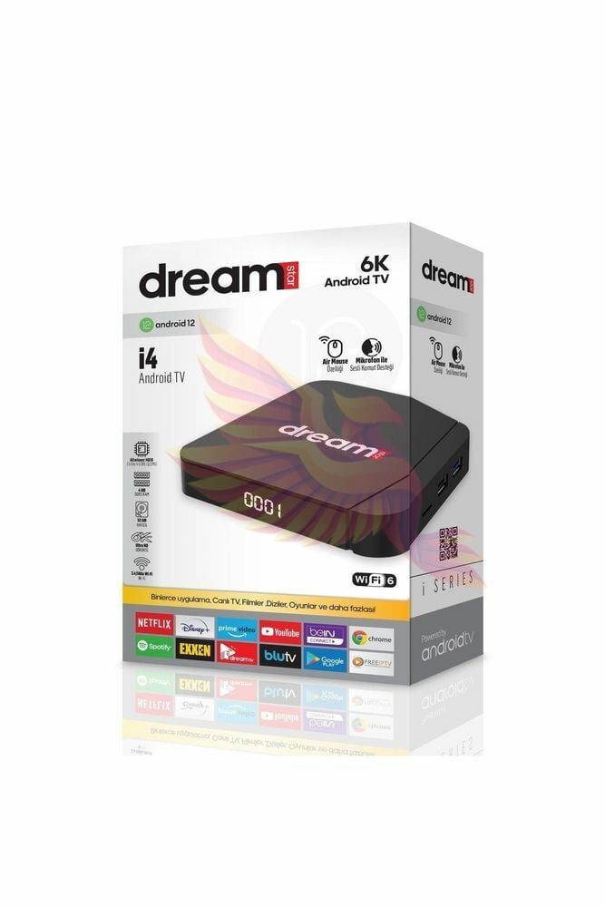 Dreamstar i4 4 GB Ram 32 GB Hafıza 6K Android TV BOX