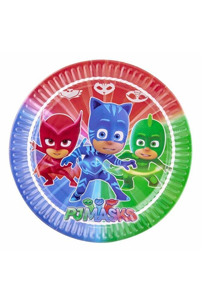 Pj Masks Entertainment Karton Tabak 23cm 8li