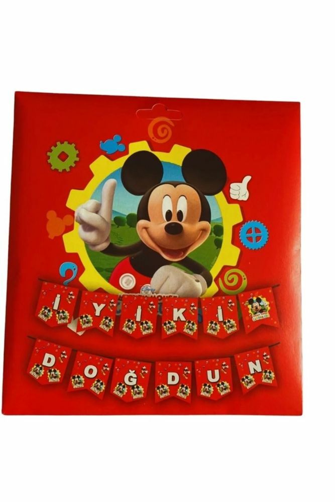 Mickey Mouse İyi ki Doğdun Banner