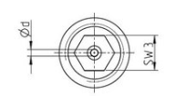 Sapphire nozzle 063