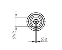 Sapphire nozzle 964