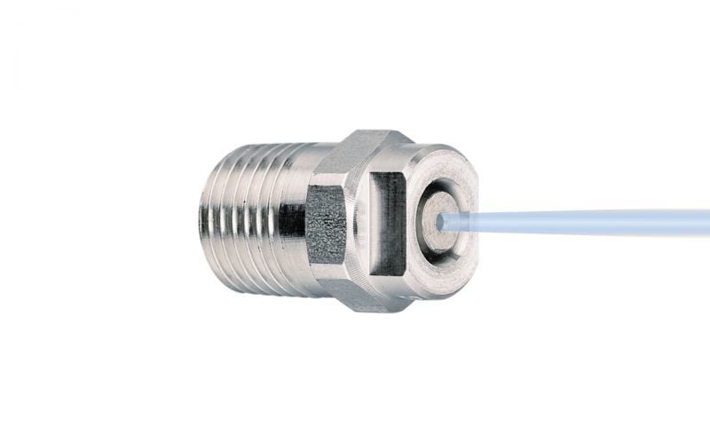 Nokta Jet Nozzle 0° 500 bar, 1/4'' Dış Dişli, Nozzle Boyutu 050 stil 12