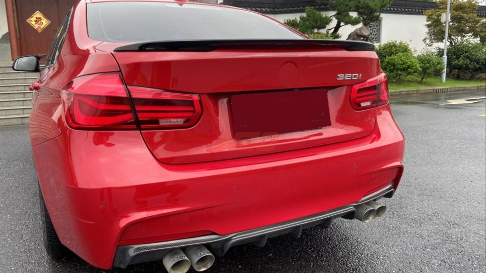 BMW 3 Serisi F30 M-TECH Hybrid Spoiler - Piano Black (2012-2018)