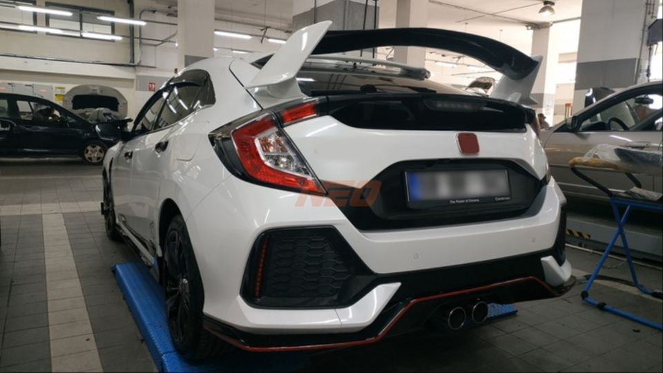 CIVIC FK7 IÇIN UYUMLU TYPE-R SPOILER (BOYASIZ)