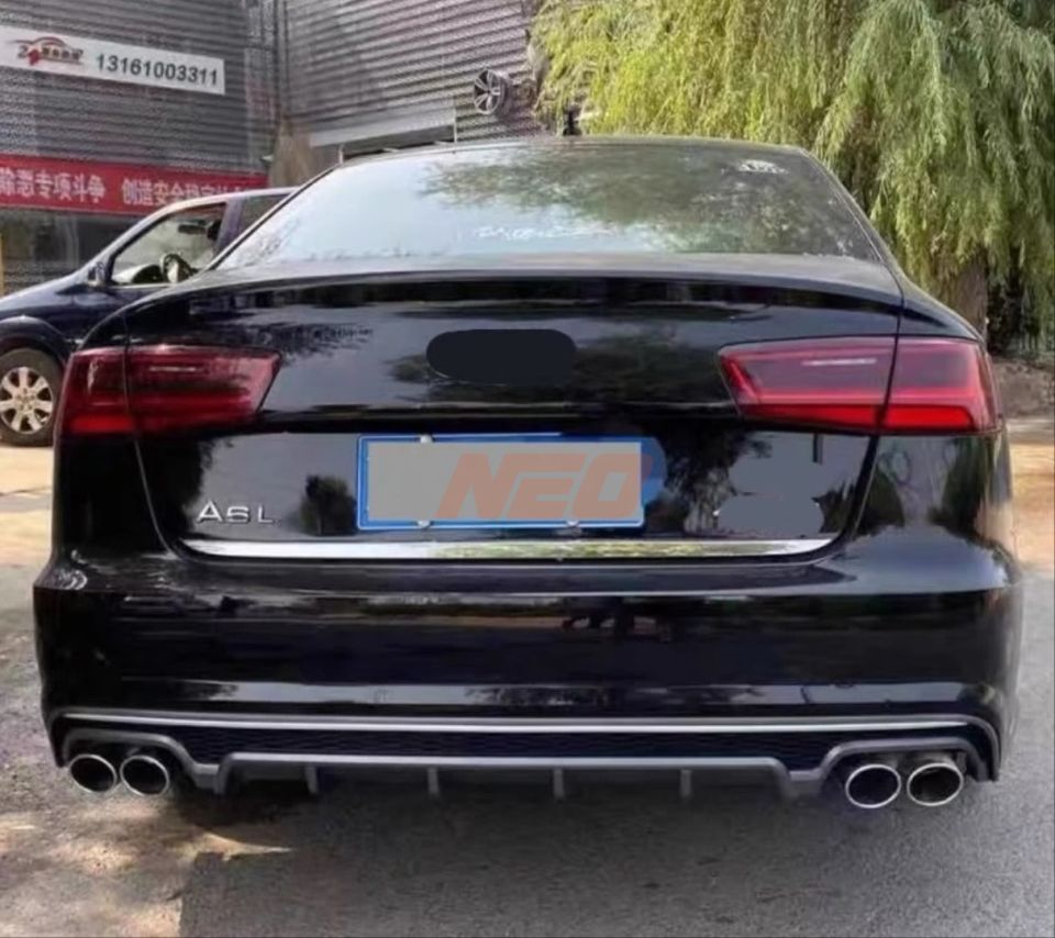 A6 2015-2018 IÇIN UYUMLU S6 GORUNUM  DIFUZOR - (NORMAL TAMPON IÇIN)