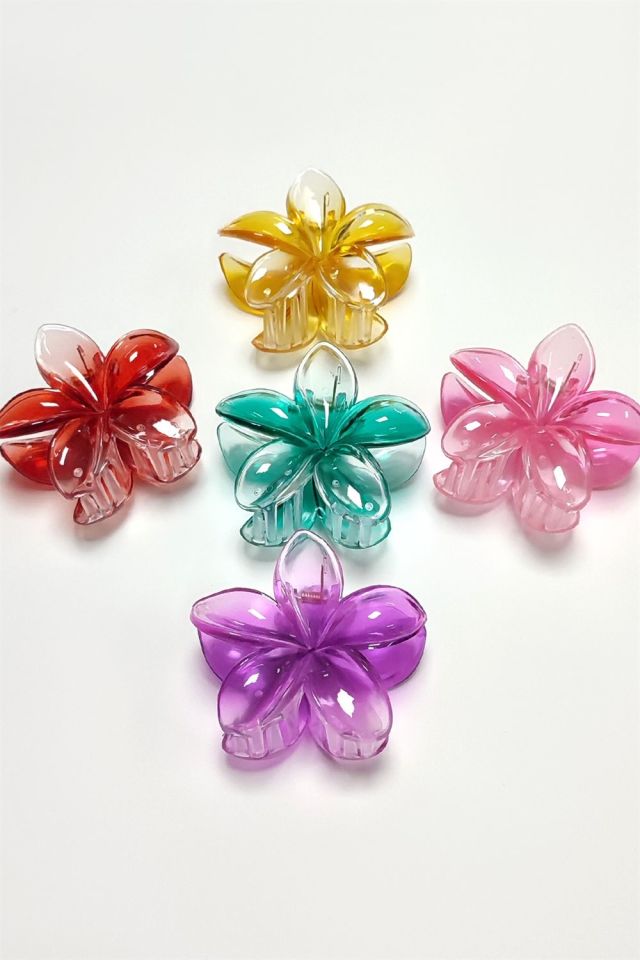 Lotus Çiçeği Mandal Toka Çeşitleri | 8 cm | 6’lı Orta Boy | En Ucuz | Toptan Satış