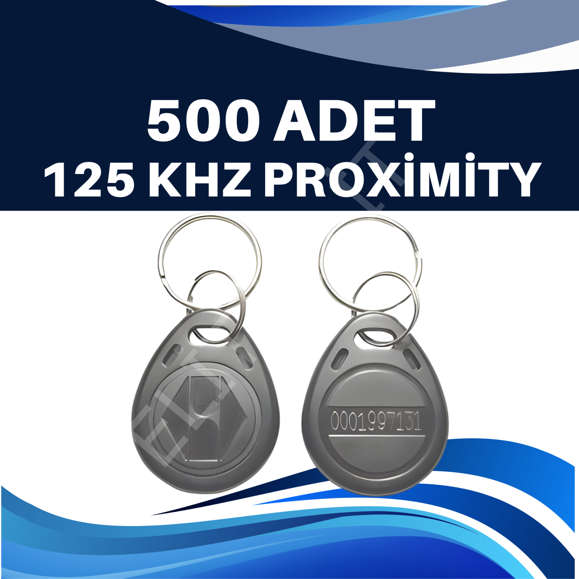 Proximity Kapı Çipi 125 Khz ( Göster Geç Anahtar ) 500 ADET