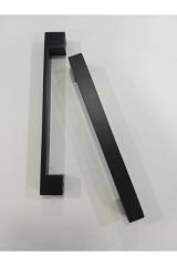 Mat Siyah Mobilya Kulp 160 mm