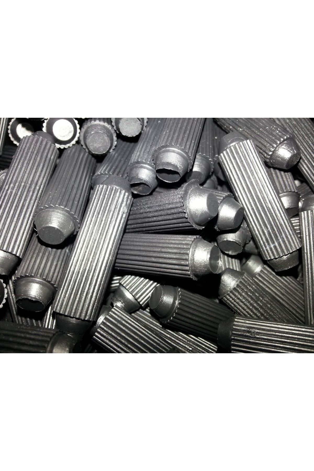 (100 ADET) 8mm Plastik Siyah Kavela Pim 8*30mm Kavilya