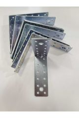 (8 ADET) Metal Gönye V660 Köşe Birleştirme Demiri 120*120*40 L Demir