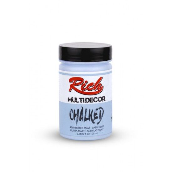 MULTİ DECOR CHALKED 100ML - BEBEK MAVİ