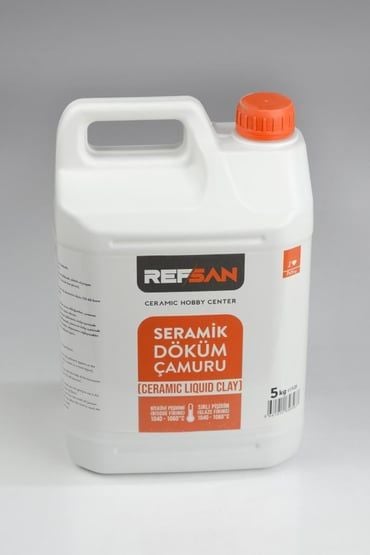 Refsan Sıvı Seramik Döküm Çamuru 5 Kg