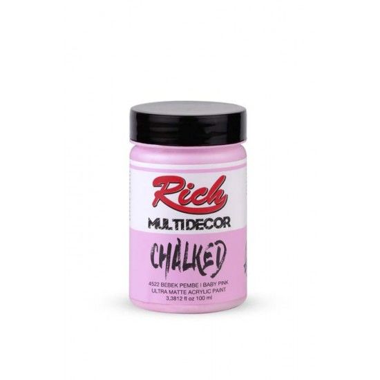 RİCH MULTİ DECOR CHALKED 100ML - BEBEK PEMBE