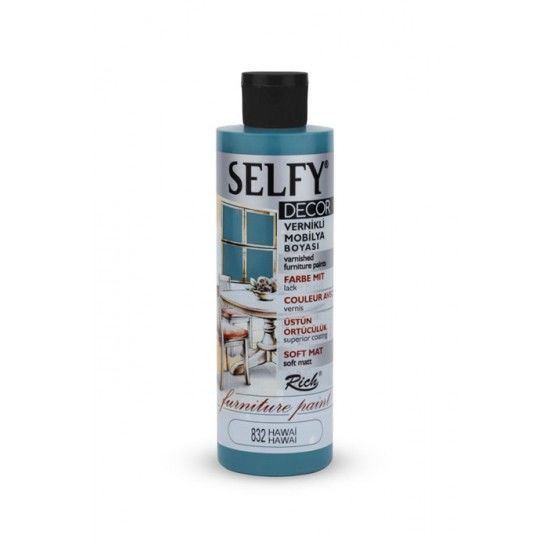 SELFY DECOR MOBİLYA BOYASI 500ML 240ML - HAWAII