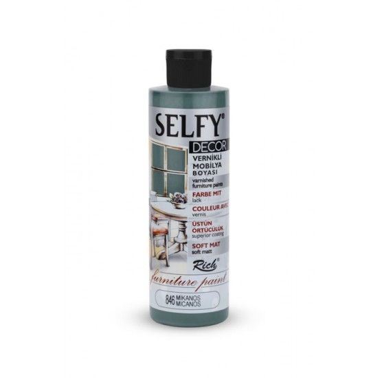 SELFY DECOR MOBİLYA BOYASI 500ML 240ML - MİKANOS