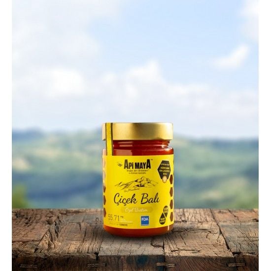 Kaz Dağları Özel Üretim Ham Çiçek Balı 455 gr
