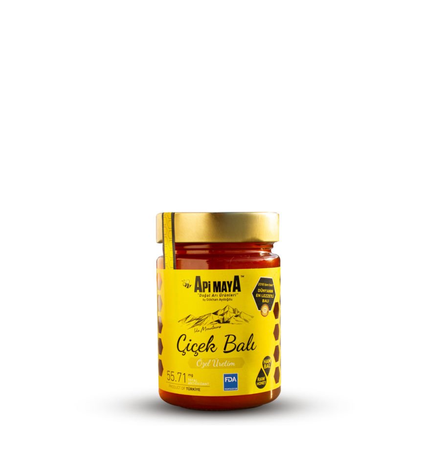 Kaz Dağları Özel Üretim Ham Çiçek Balı 455 gr