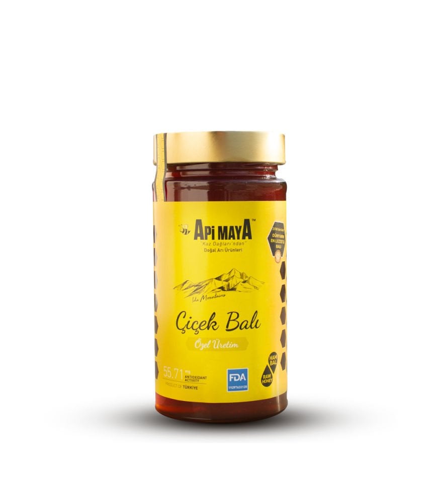 Kaz Dağları Özel Üretim Ham Çiçek Balı 680 gr