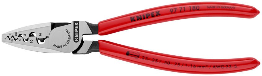 KNIPEX 97 71 180 YÜKSÜK SIKMA PENSİ