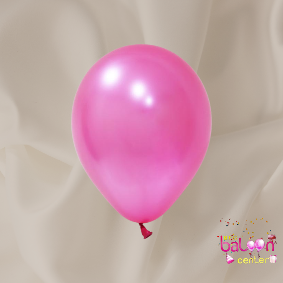 Pembe Metalik Balon