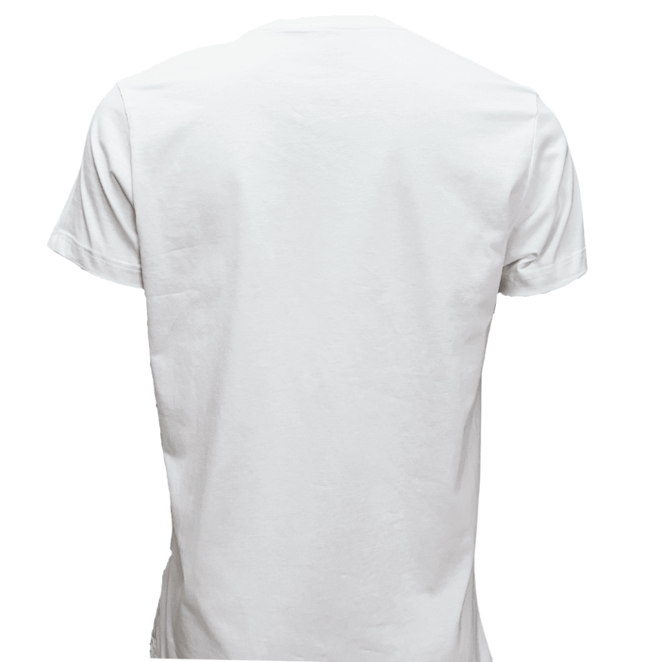 Beyaz Düz Erkek Tshirt %100 Organik Pamuk