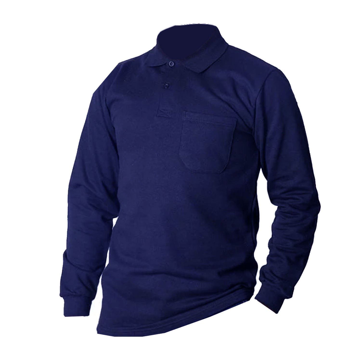 Polo Yaka Uzun Kollu Sweatshirt