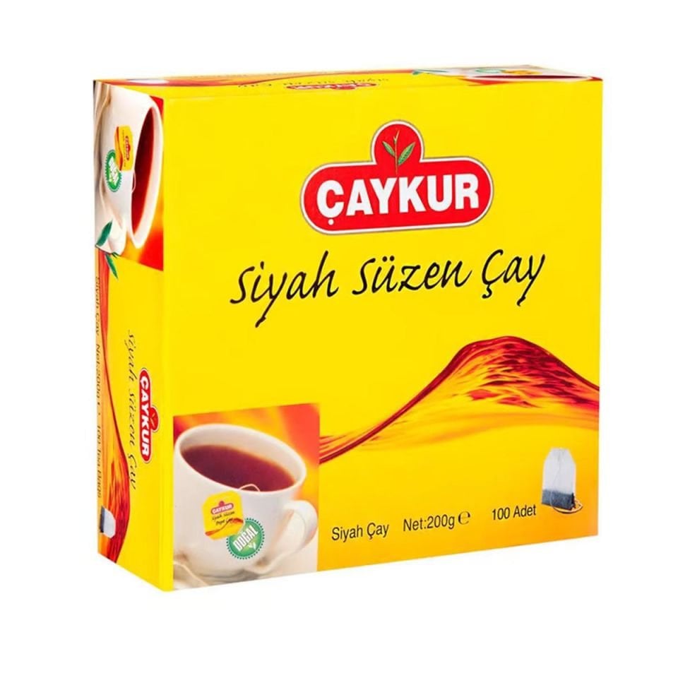 ÇAYKUR BARDAK SÜZEN POŞET ÇAY 100 LÜ