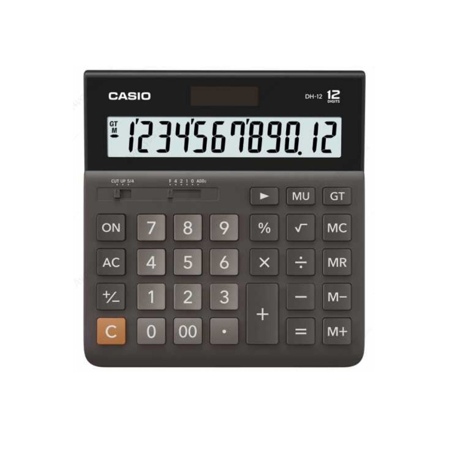 CASIO HESAP MAKİNESİ MASAÜSTÜ DH-12 12 HANE