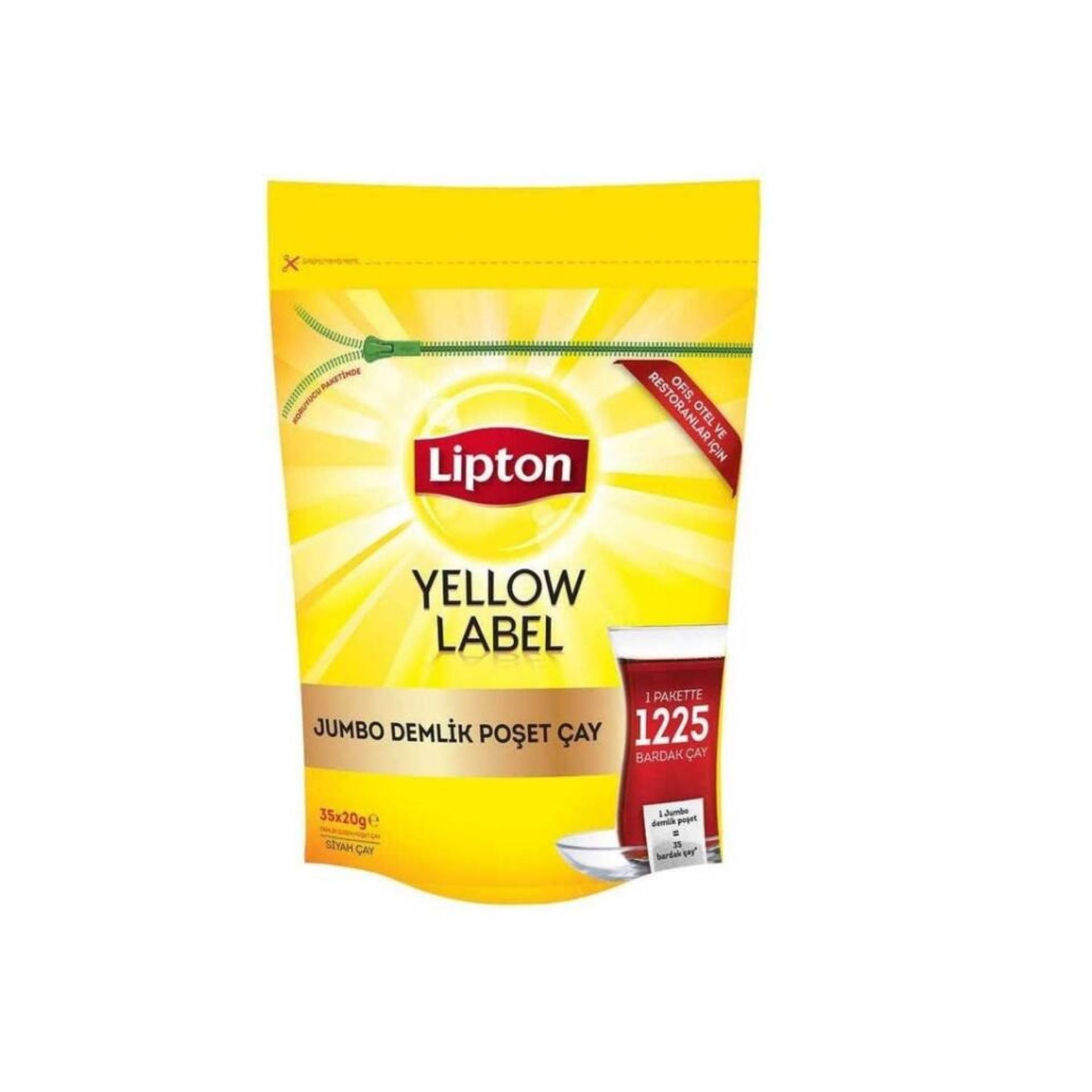 LİPTON YELLOW LABEL JUMBO  DEMLİK 35X20GR
