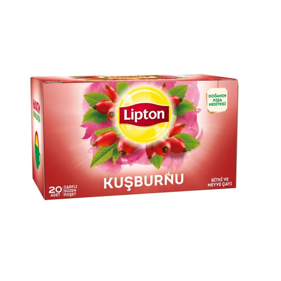 LİPTON BİTKİ ÇAYI KUŞBURNU BARDAK 20 Lİ