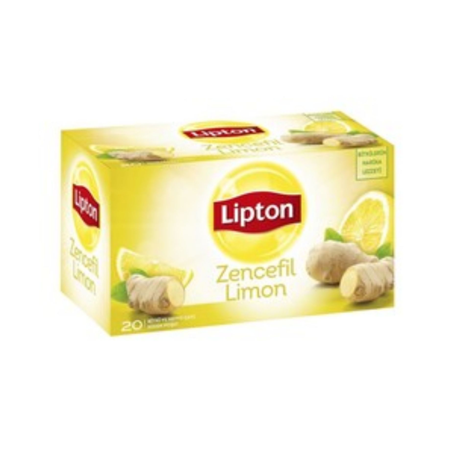 LİPTON BİTKİ ÇAYI ZENCEFİL LİMON BARDAK 20'Lİ