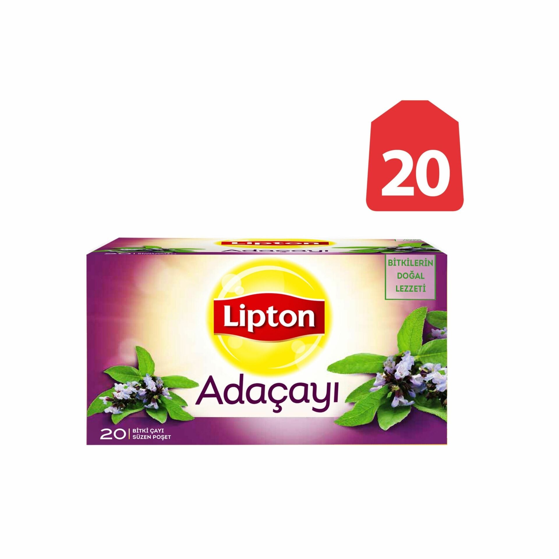 LİPTON BİTKİ ÇAYI ADA ÇAYI BARDAK 20'Lİ