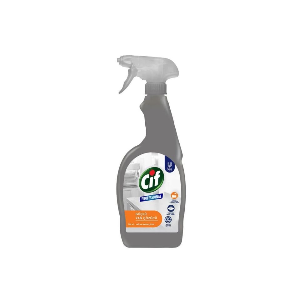 CİF END.GÜÇLÜ YAĞ ÇÖZÜCÜ SPREY 750 ML