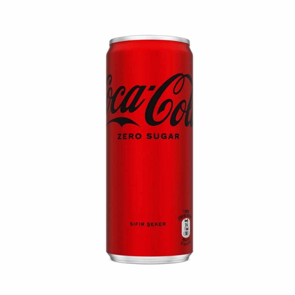 COCA COLA ZERO 250 ML KUTU
