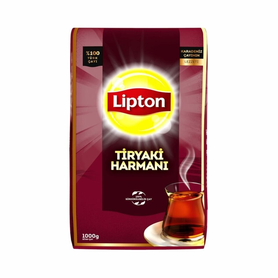 LİPTON TİRYAKİ HARMAN  DÖKME CAY 1000GR