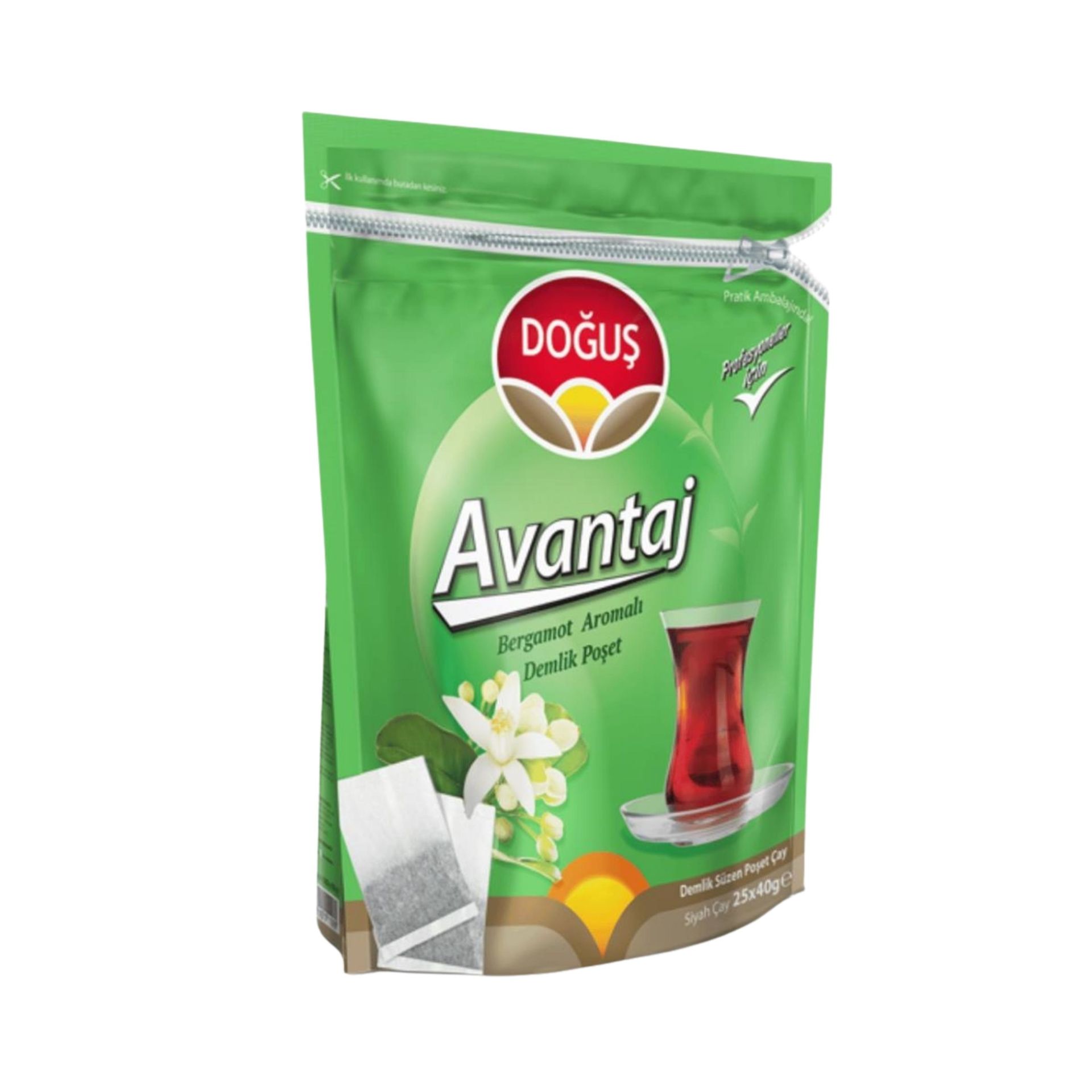 DOĞUŞ AVANTAJ BERG.AROMALI DEM.POSET 25X40 GR.