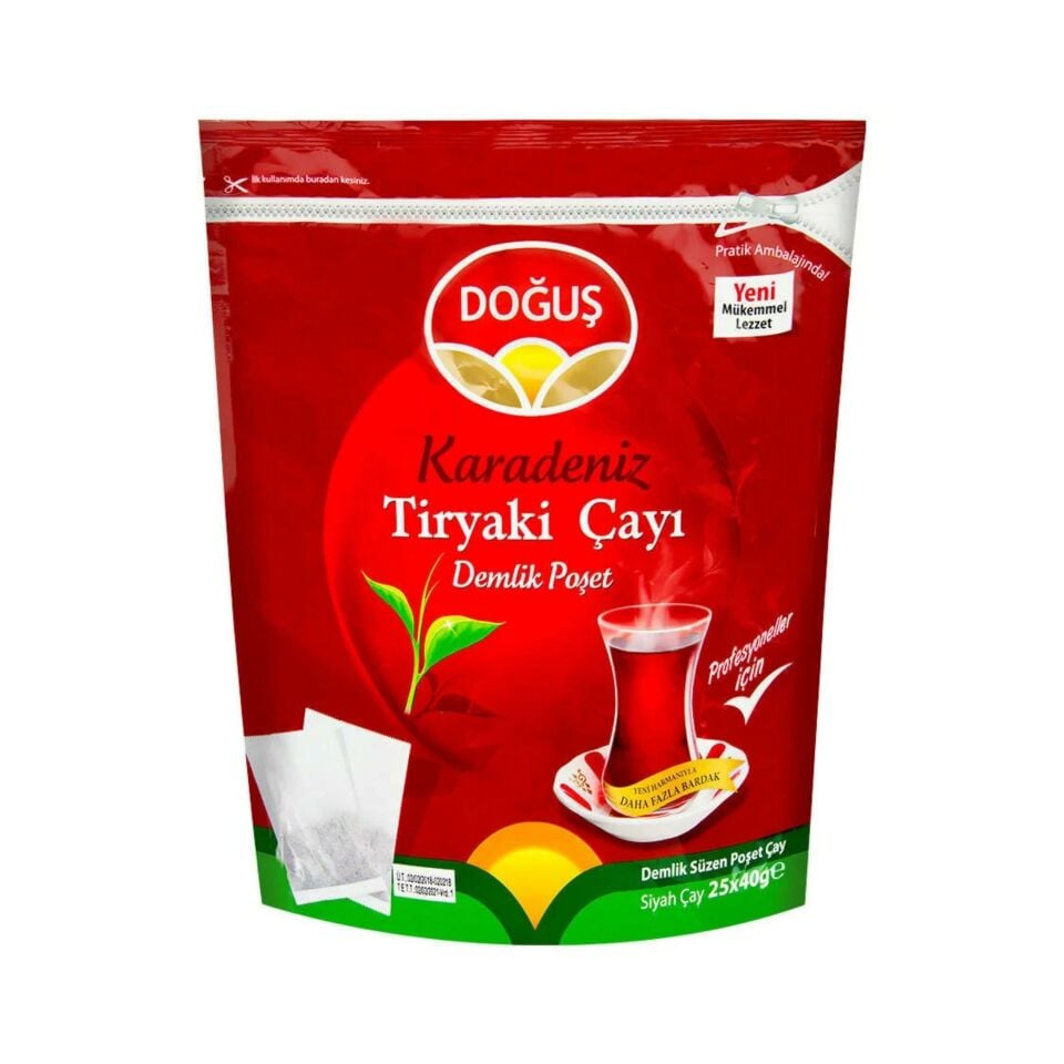 DOĞUŞ D.KARADENİZ TİRYAKİ DEMLİK POŞET 25X40 GR.