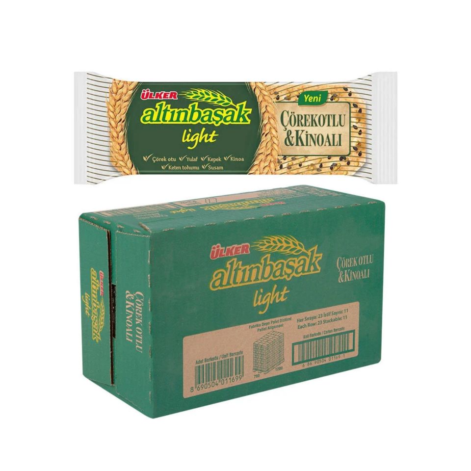 ÜLKER ALTINBAŞAK ÇÖREK OTLU KİNEOLU  40GRX24 LÜ