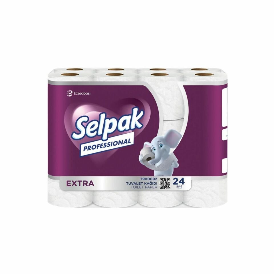 SELPAK PROFESSİONAL EXTRA TUVALET KAĞIDI 24x3