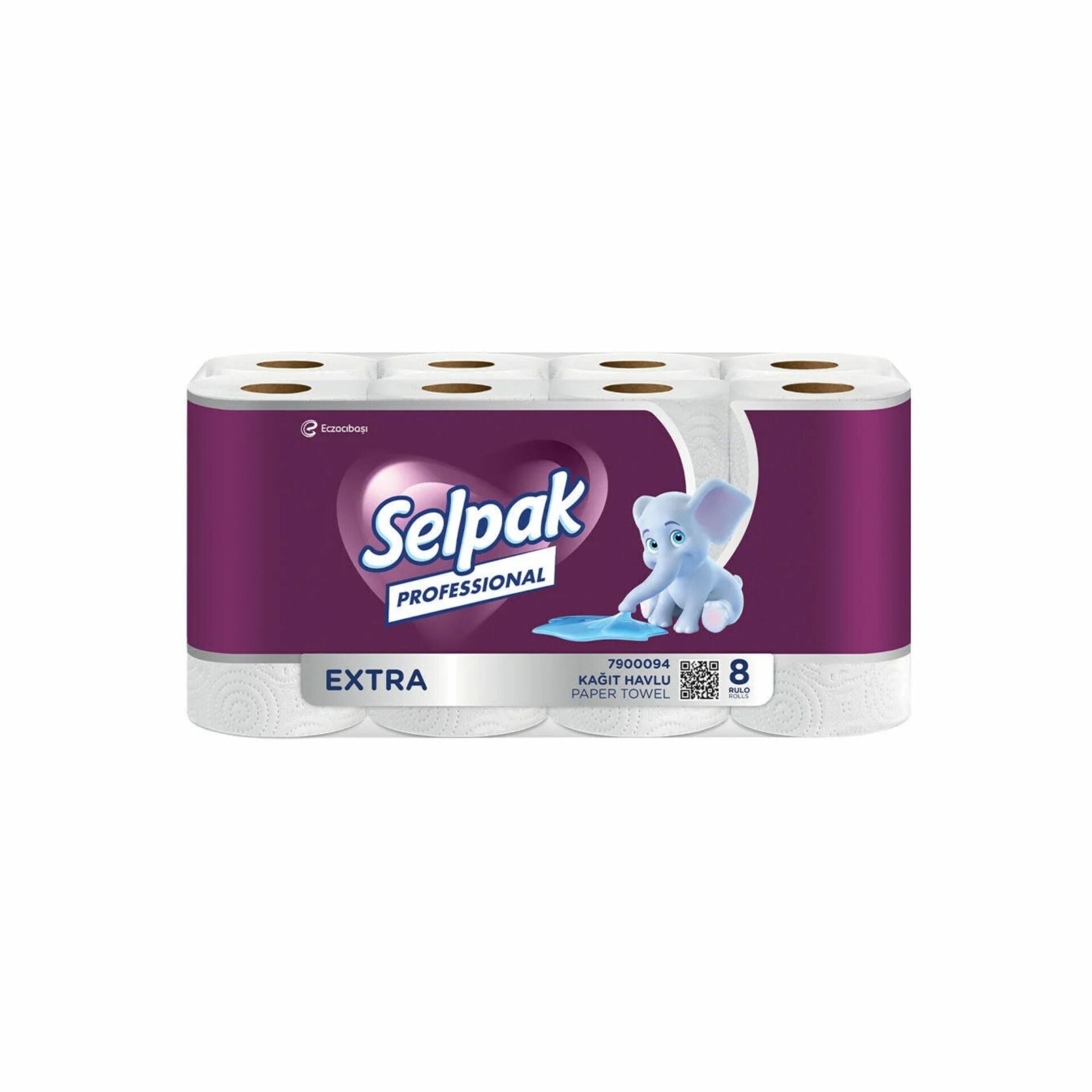 SELPAK PROFESSİONAL EXTRA RULO HAVLU 8X3