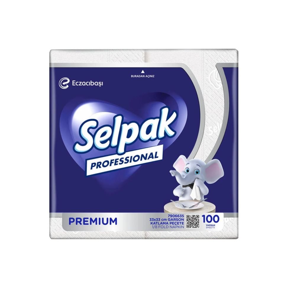 SELPAK PROF. STANDART  PEÇETE 33X33 100LÜ X24