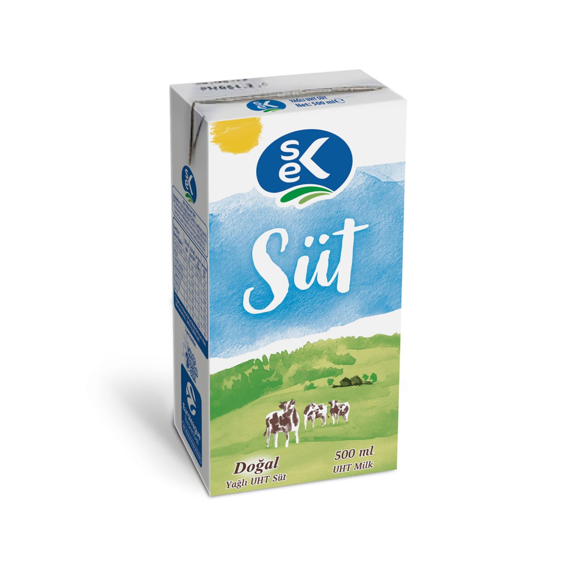 SEK SÜT TAM YAĞLI 500 ML