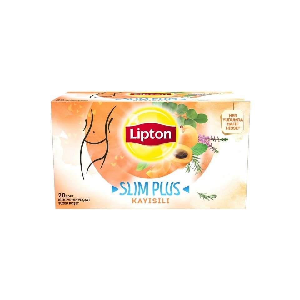 LİPTON BİTKİ ÇAYI KAYISILI BARDAK 20'Lİ