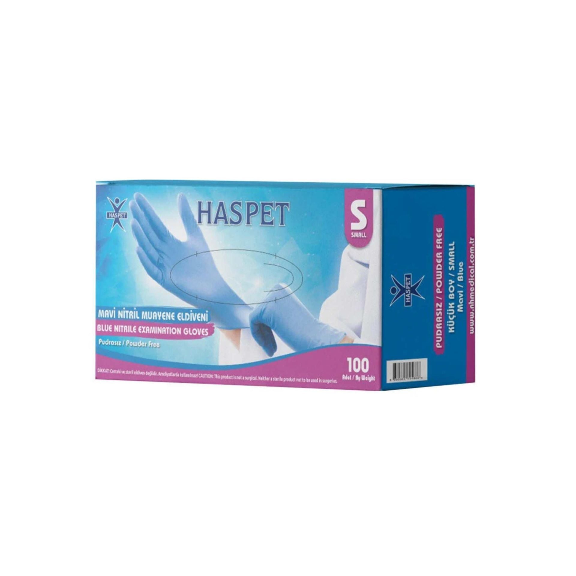 HASPET MUAYENE ELDİVENİ  (S) NİTRİL