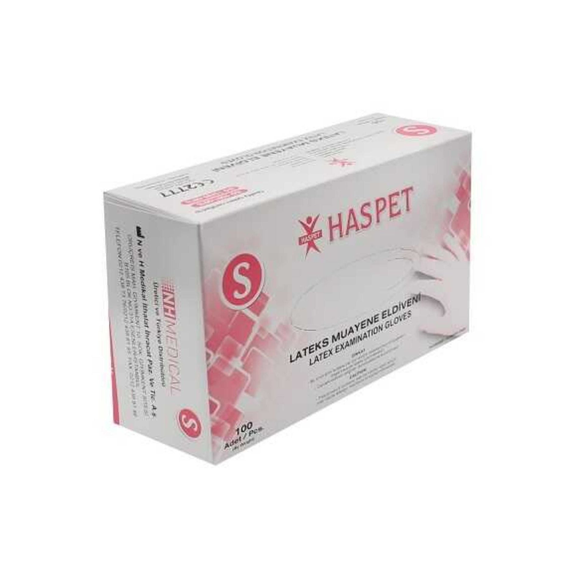 HASPET MUAYENE ELDİVENİ  (S) PUDRASIZ