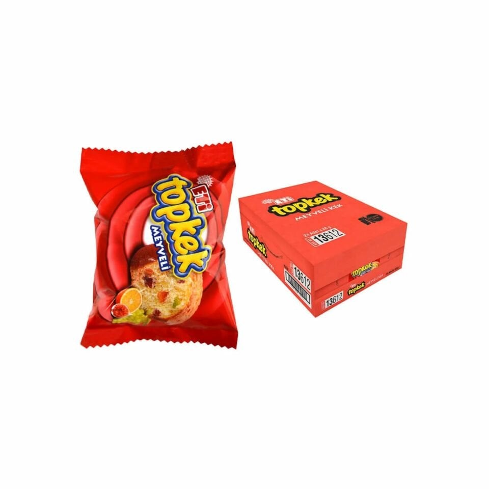 ETİ TOPKEK 40 GR.MEYVEX24