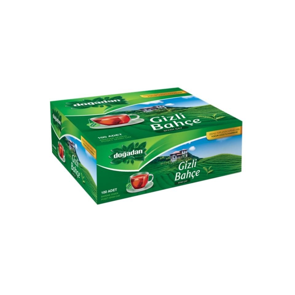 DOĞADAN GİZLİ BAHÇE HOE 100LÜ BARDAK  POŞET