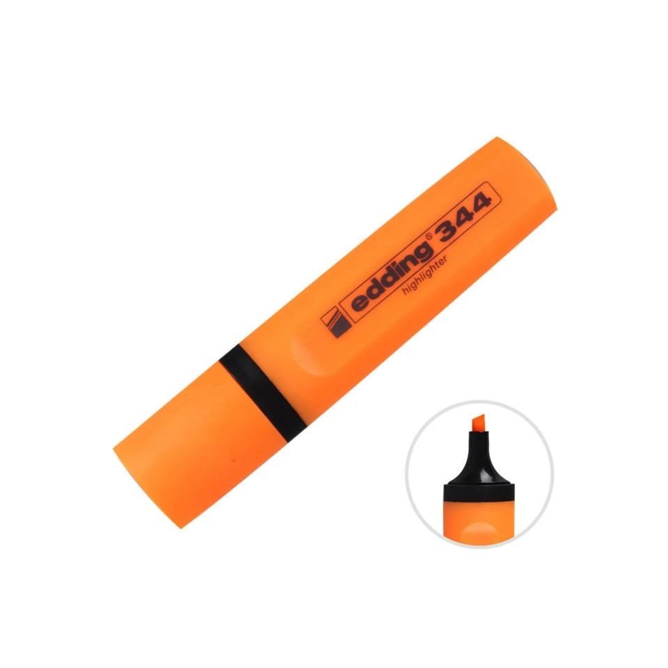 EDDİNG FOSFORLU KALEM E-344 TURUNCU