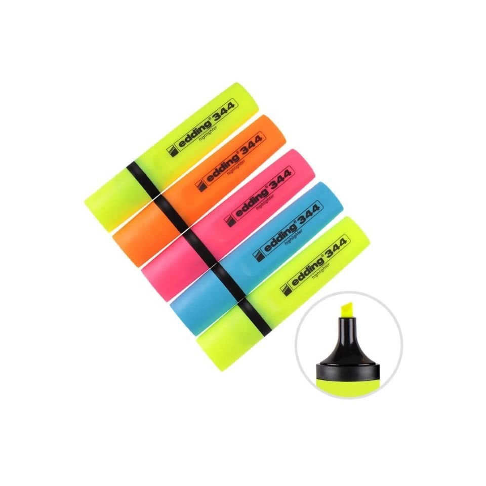 EDDİNG FOSFORLU KALEM E-344 5 Lİ